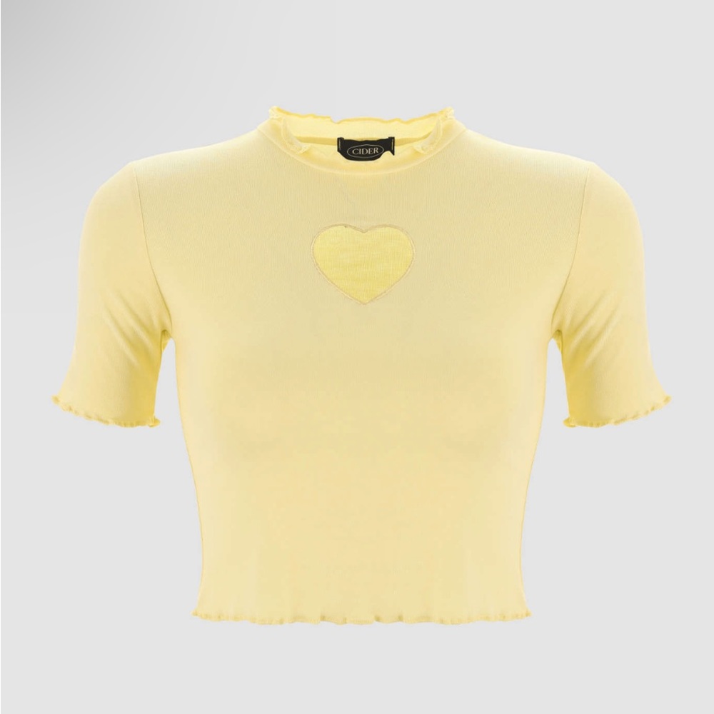 Cider Yellow Heart Top